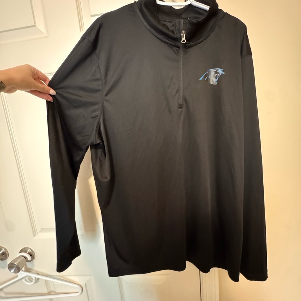 Fanatics Black Pullover Carolina panthers